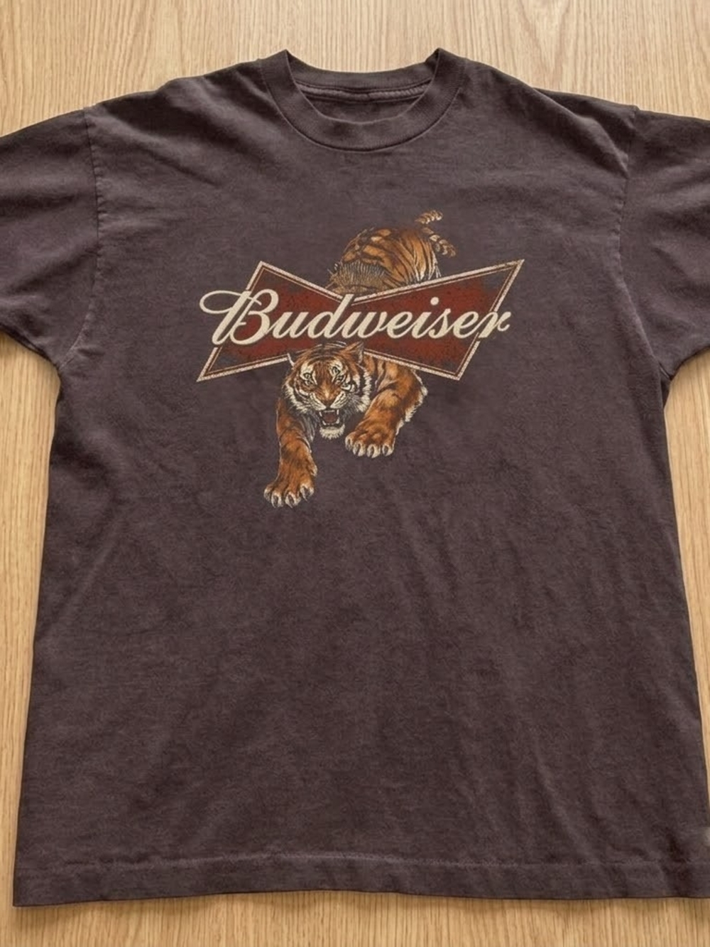 Budweiser Tiger Graphic Tee - Brown